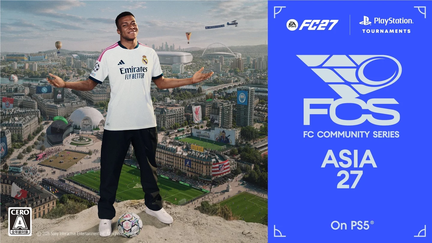 FCS Asia 27 Opens: EA FC 27 Cup From Nov 1
